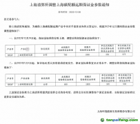 上海環(huán)境能源交易所：調整上海碳配額遠期保證金參數